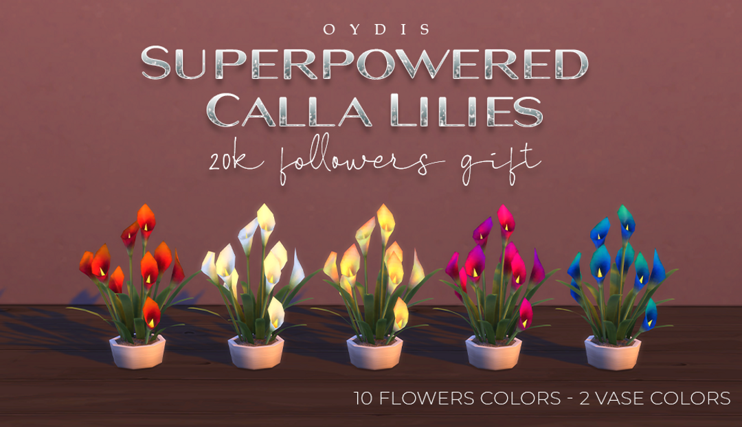 Superpowered Calla Lilies 🌱 | Patreon