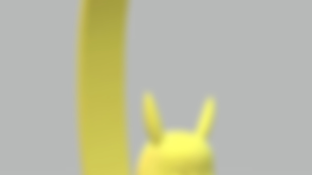 Pikachu headphone stand / holder