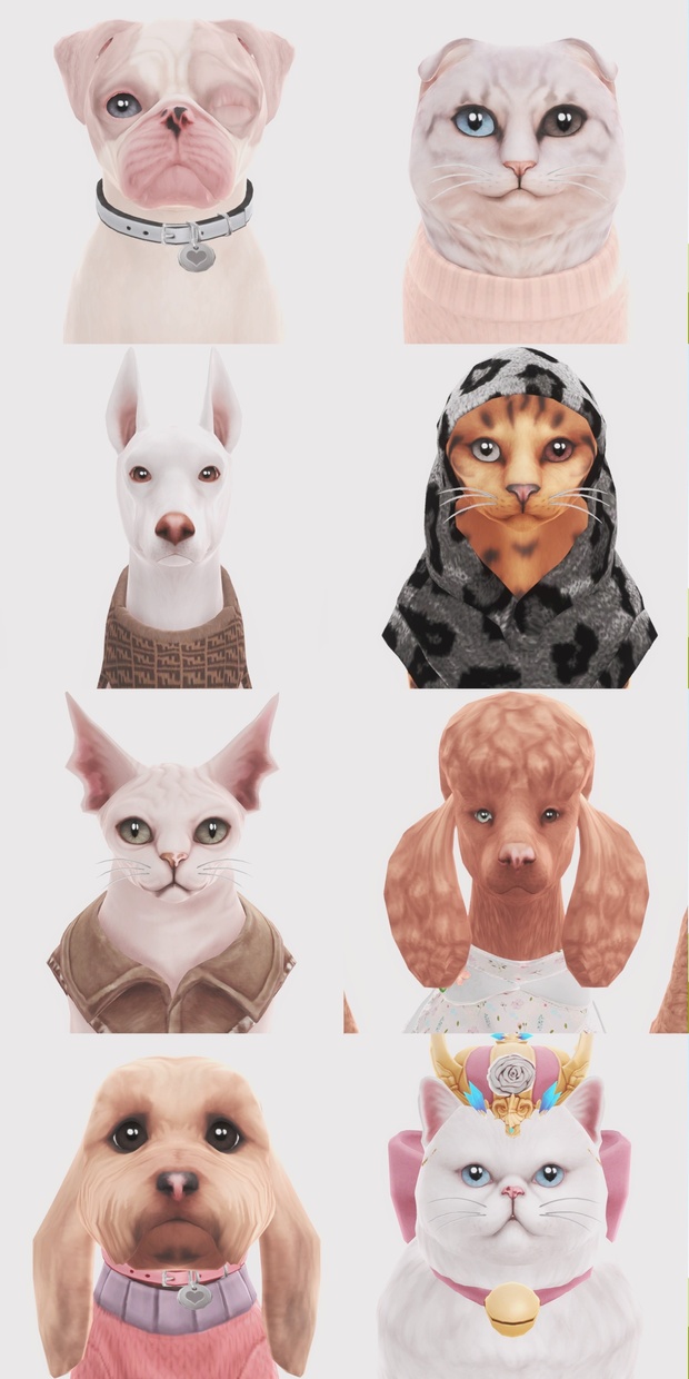 sims 4 Pet dump by deepmoon