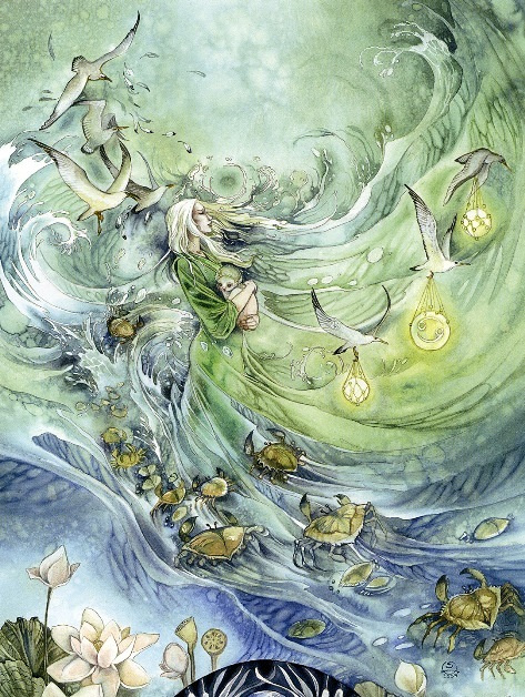 Художник Stephanie Law "Рак, Зодиак"