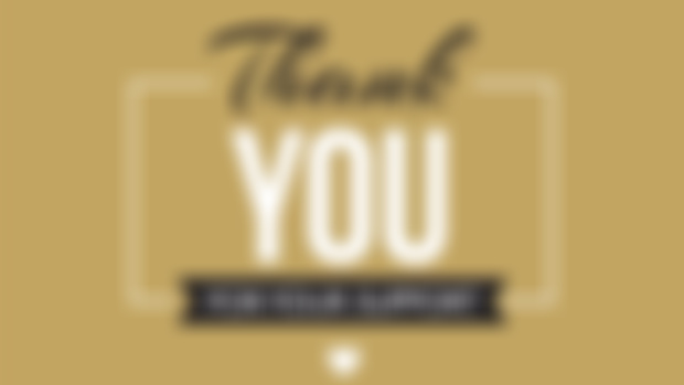 Thanks for your support!