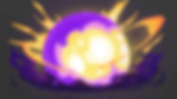 2D VFX: Arcane Explosion Concept on Clip Studio Paint