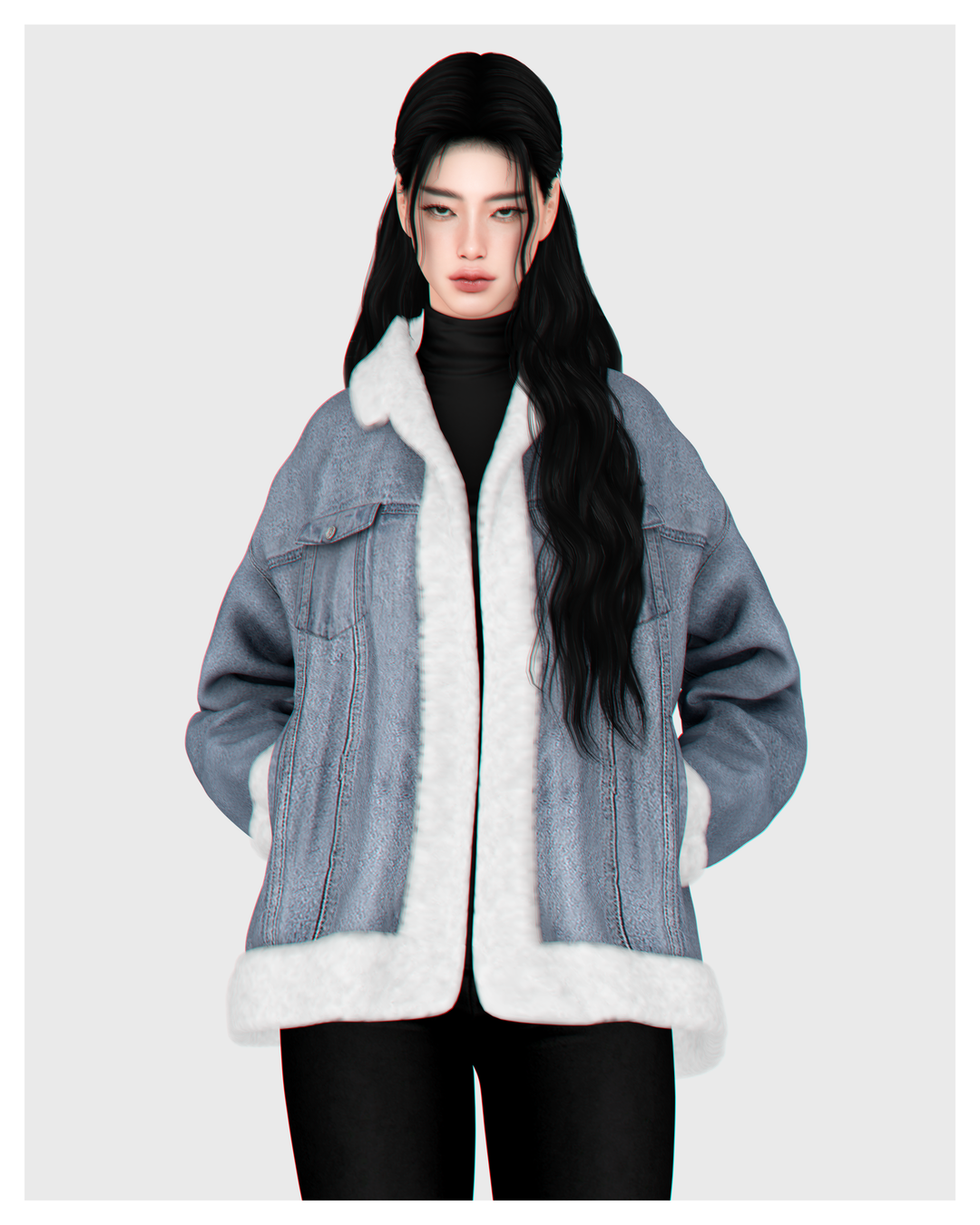 🏔 Aspen Jeans Fur Jacket 🏔 | Patreon