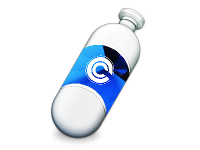 Dragon Ball Z - Capsule Corporation Clear Bottle