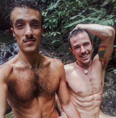 Tropical farm boys - nude photos