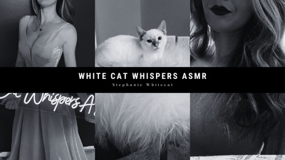 white cat whispers ASMR | Creating ASMR Experiences 🐈💗🙏 | Patreon